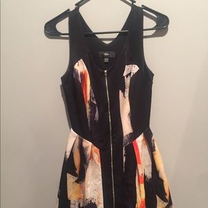 Mossomo Front zipper party dress